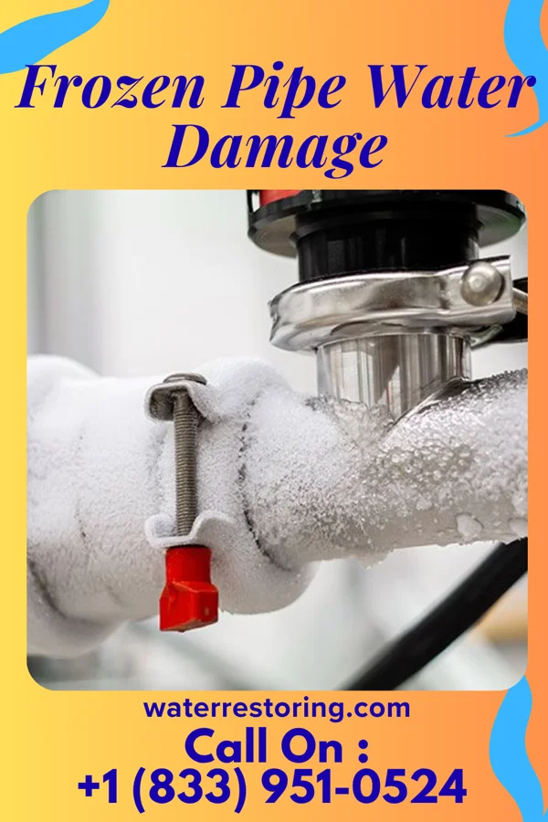 Frozen Pipe Water Damage in Adeline, IL
